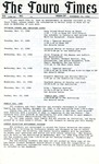 The Touro Times Vol. 1986 - 87 No. 33 by Touro College Jacob D. Fuchsberg Law Center