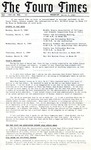 The Touro Times Vol. 1987 - 88 No. 43 by Touro College Jacob D. Fuchsberg Law Center
