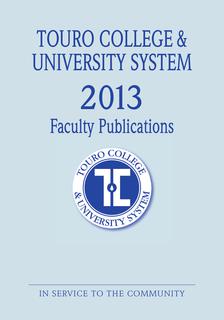 2013 Touro College & University System Faculty Publications