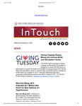 InTouch Week of December 6, 2022 by New York Medical College