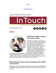 InTouch Week of December 9, 2024 by New York Medical College