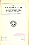 The Chironian Vol. 4 No. 4 by New York Medical College
