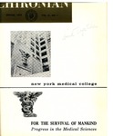 The Chironian Vol. 21 No. 1 by New York Medical College