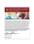 COVID-19 Newsletter (vol. 1) by Center for Disaster Medicine, New York Medical College