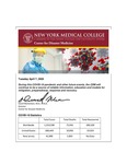 COVID-19 Newsletter (vol. 5) by Center for Disease Medicine, New York Medical College