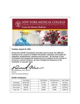 COVID-19 Newsletter (vol. 34) by Center for Disaster Medicine, New York Medical College