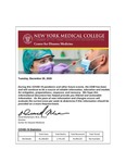 COVID-19 Newsletter (vol. 52) by Center for Disaster Medicine, New York Medical College
