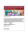 COVID-19 Newsletter (vol. 64) by Center for Disaster Medicine, New York Medical College