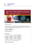 COVID-19 Newsletter (Vol. 144) by Center for Disaster Medicine, New York Medical College